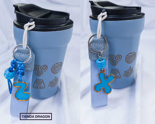 Mini Llavero de letras 3D con relieve, Estilo Divertido y Colorido para Mochilas, Bolsos, Termos y Llaves