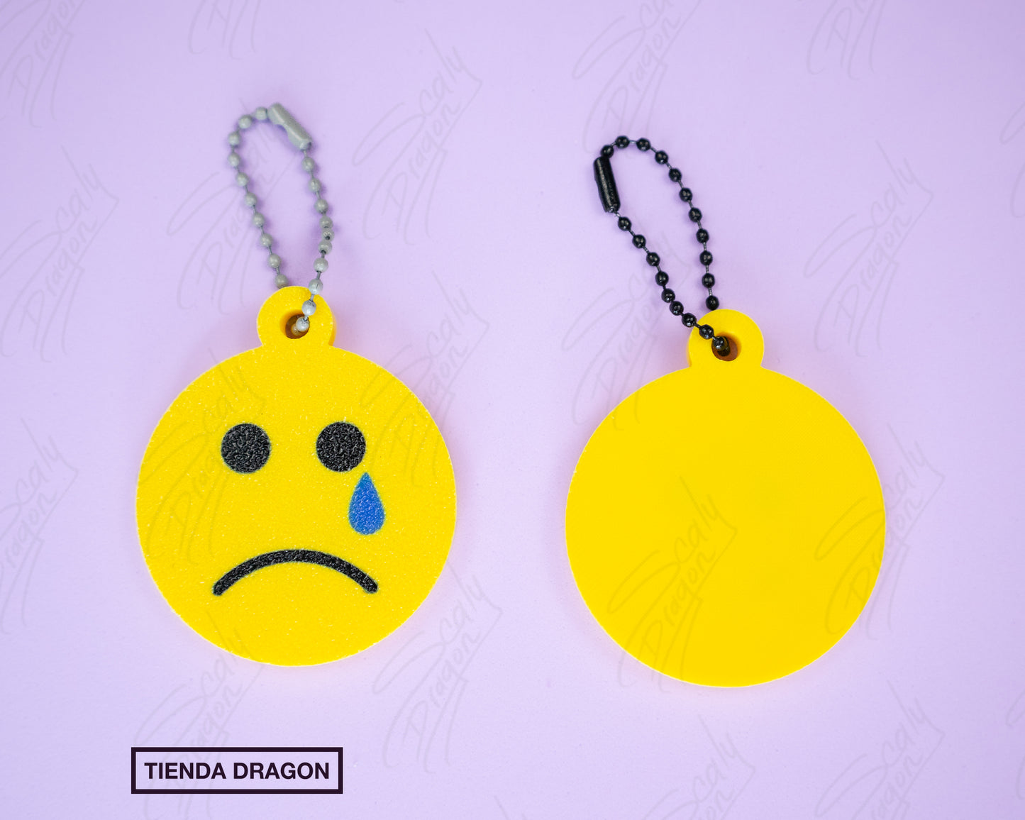 Llaveros de Emojis 3D, Emojis divertidos, colgante para mochilas o bolsos