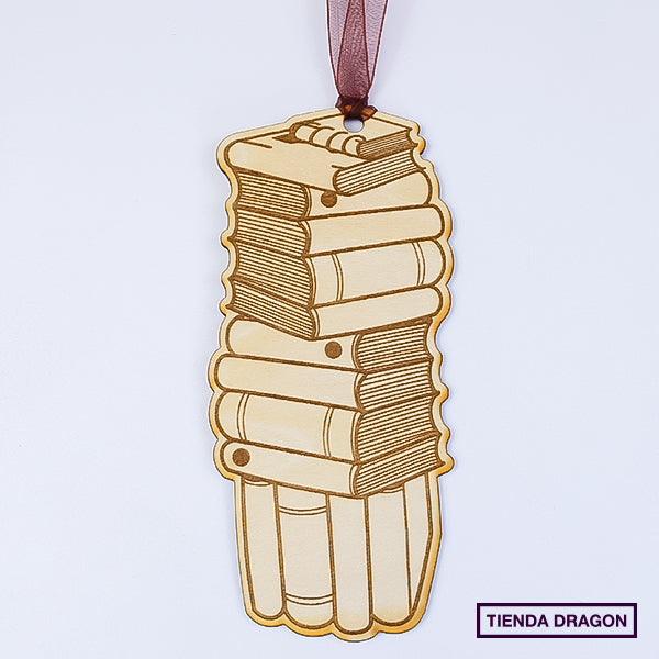 Marcador de pagina en Madera Personalizable para Amantes de la Lectura